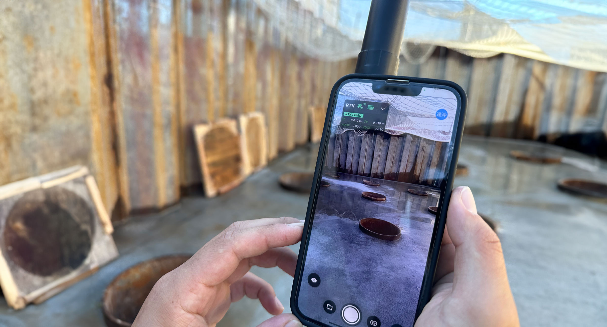 PIX4Dcatch application: from field survey to as-built