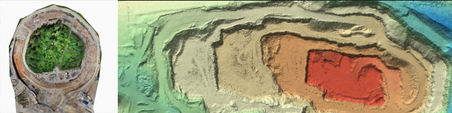 Mapping a construction site using drones and photogrammetry software