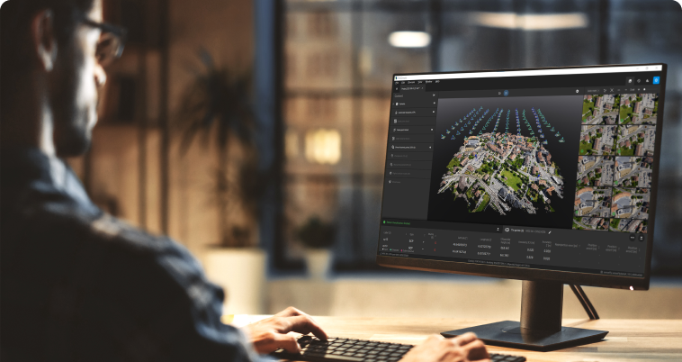 Photogrammetry software professional drone terrestrial mapping