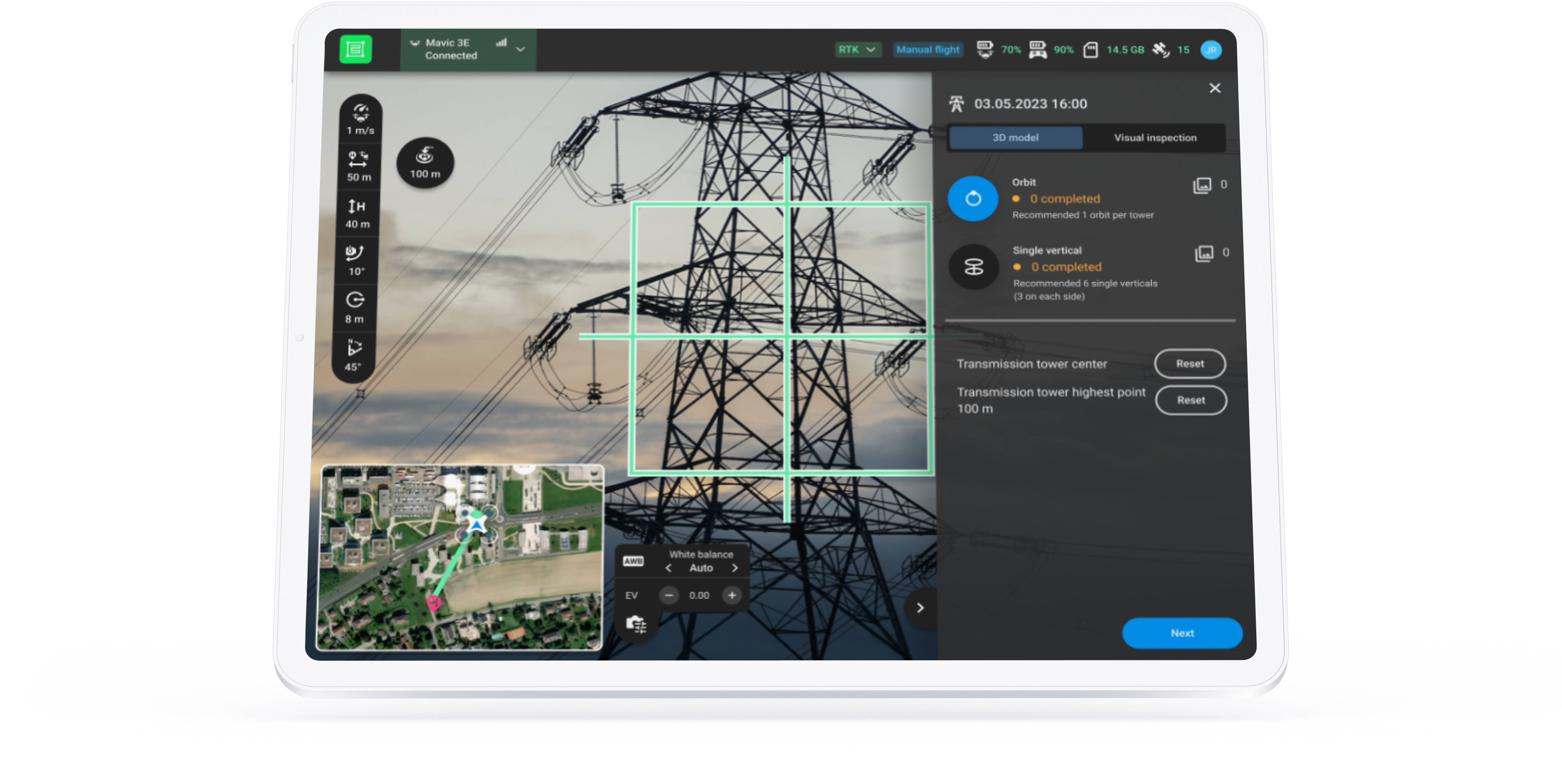 Transmission tower asset